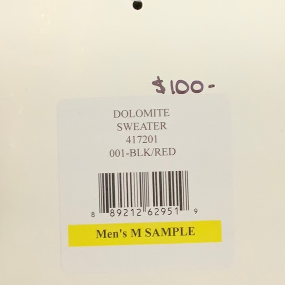 Spyder DOLOMITE SWEATER - Blk/red - Picture 14 of 15